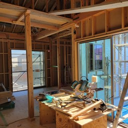 鳥栖市の新築現場進捗状況