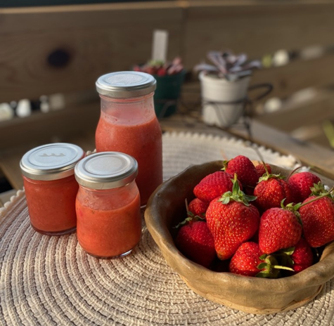 いちごのドレッシング