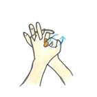 セルフ　ハンドマッサージ