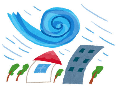台風シーズン前のチェックポイント