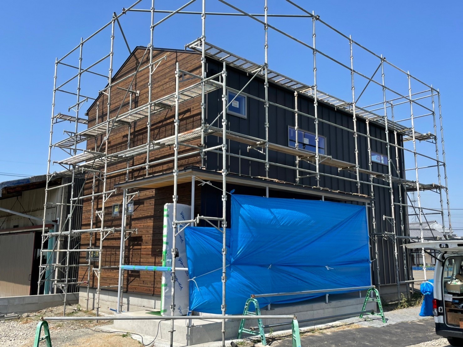 城島の現場です