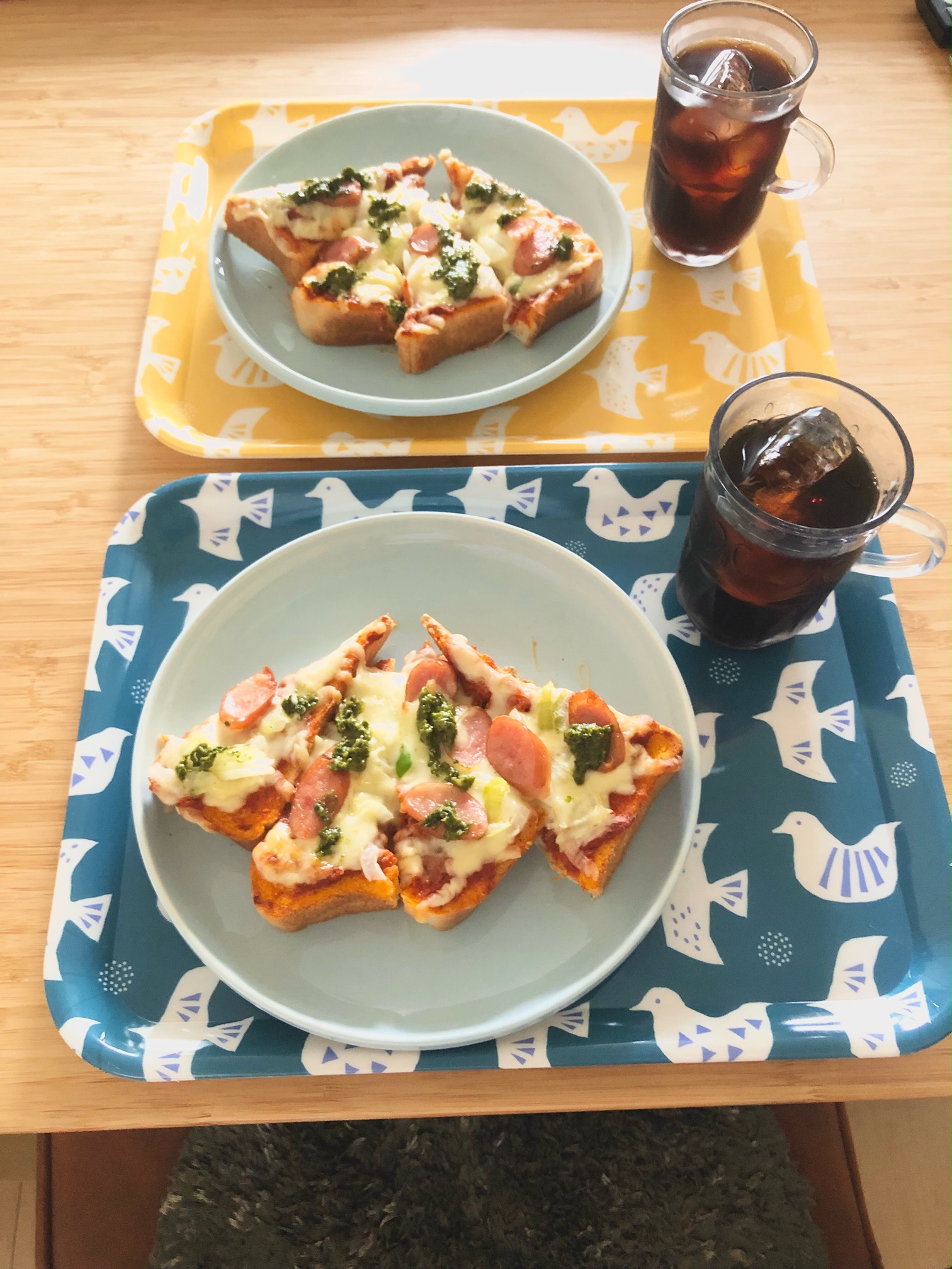 ピザトーストにひと工夫