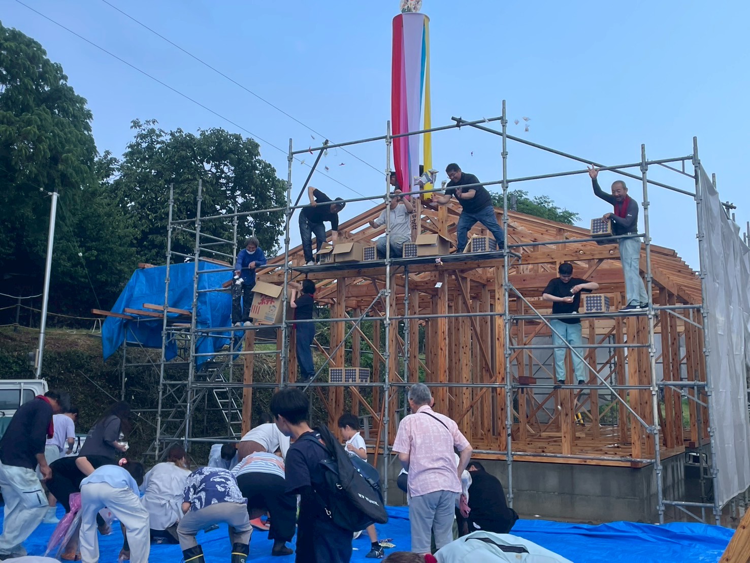 鳥栖市A様邸上棟式