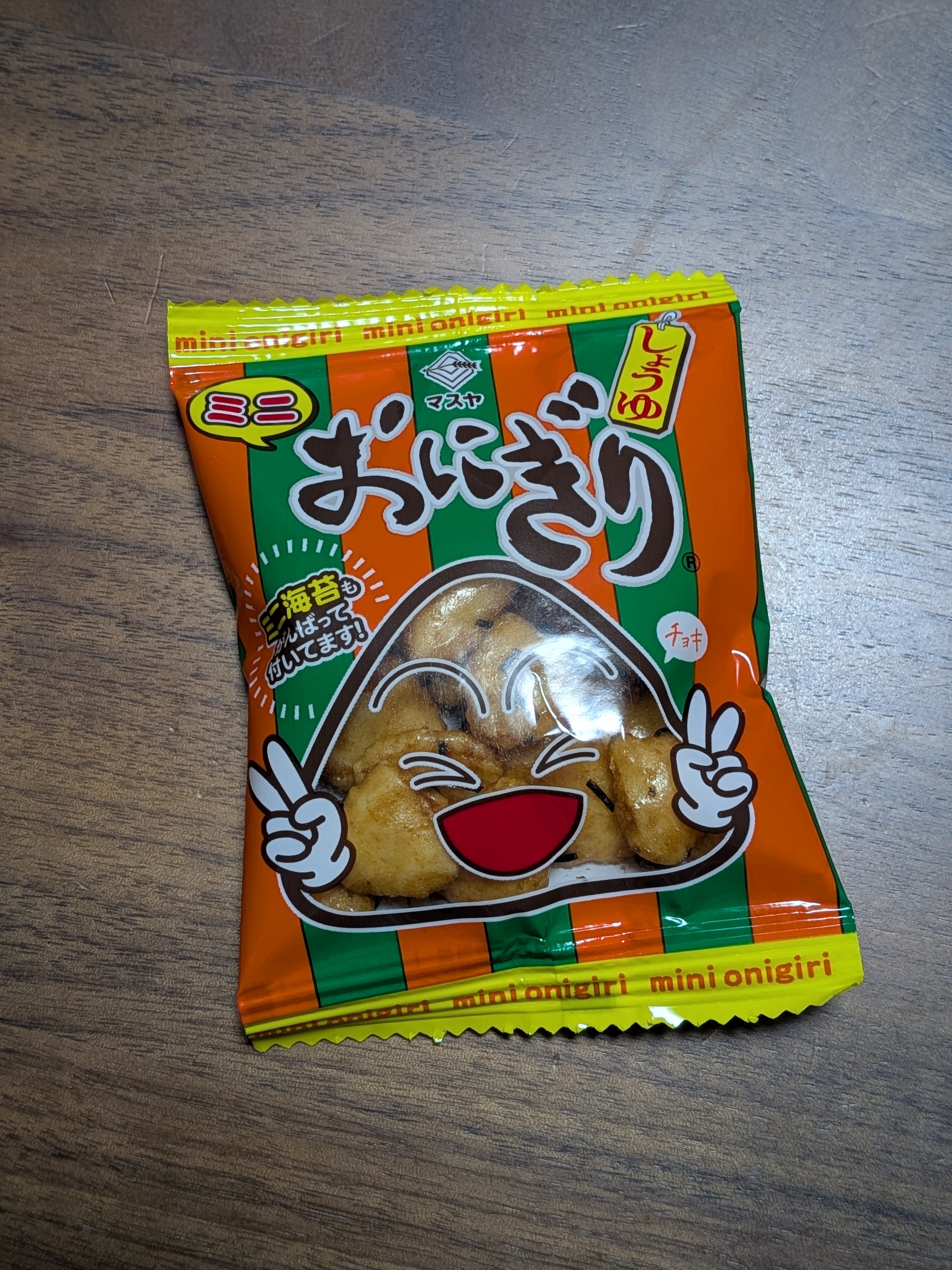 ミニおにぎりせんべい🍘