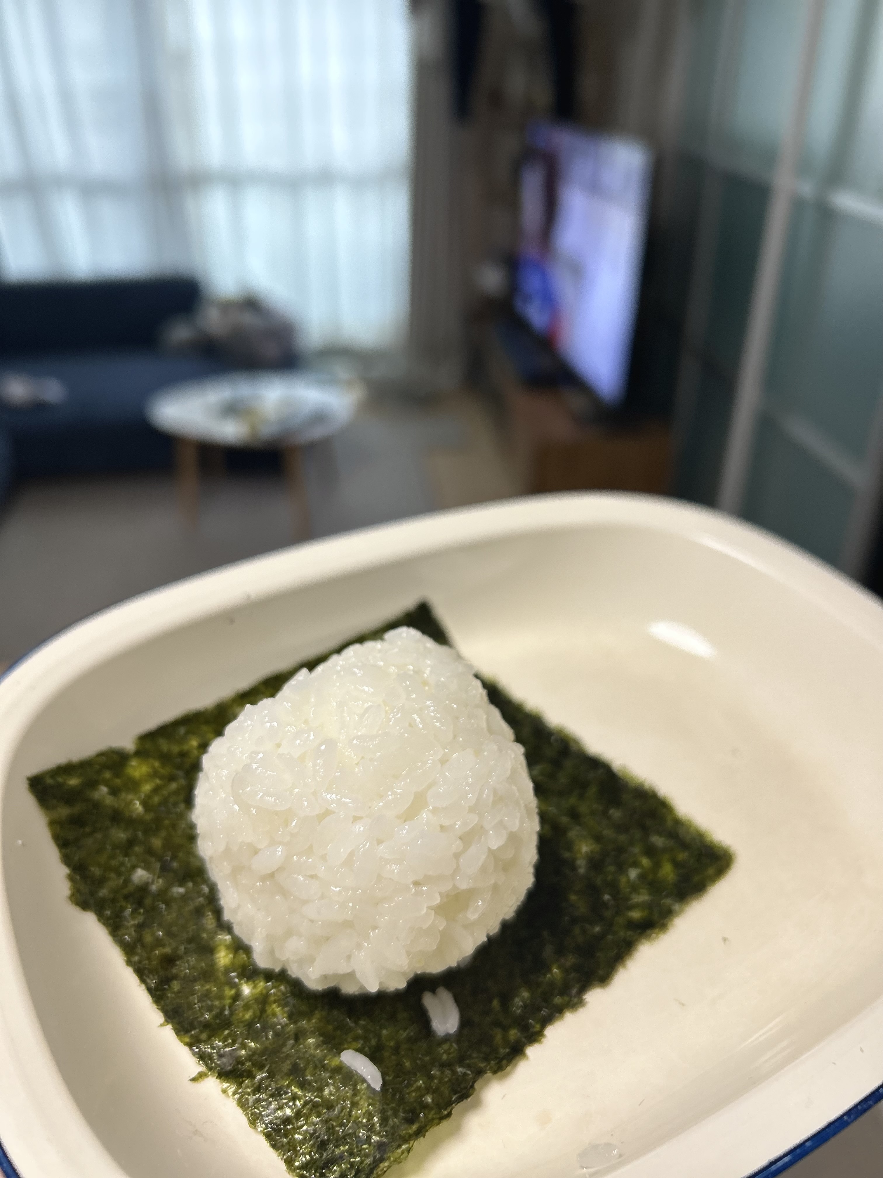 息子のおにぎり