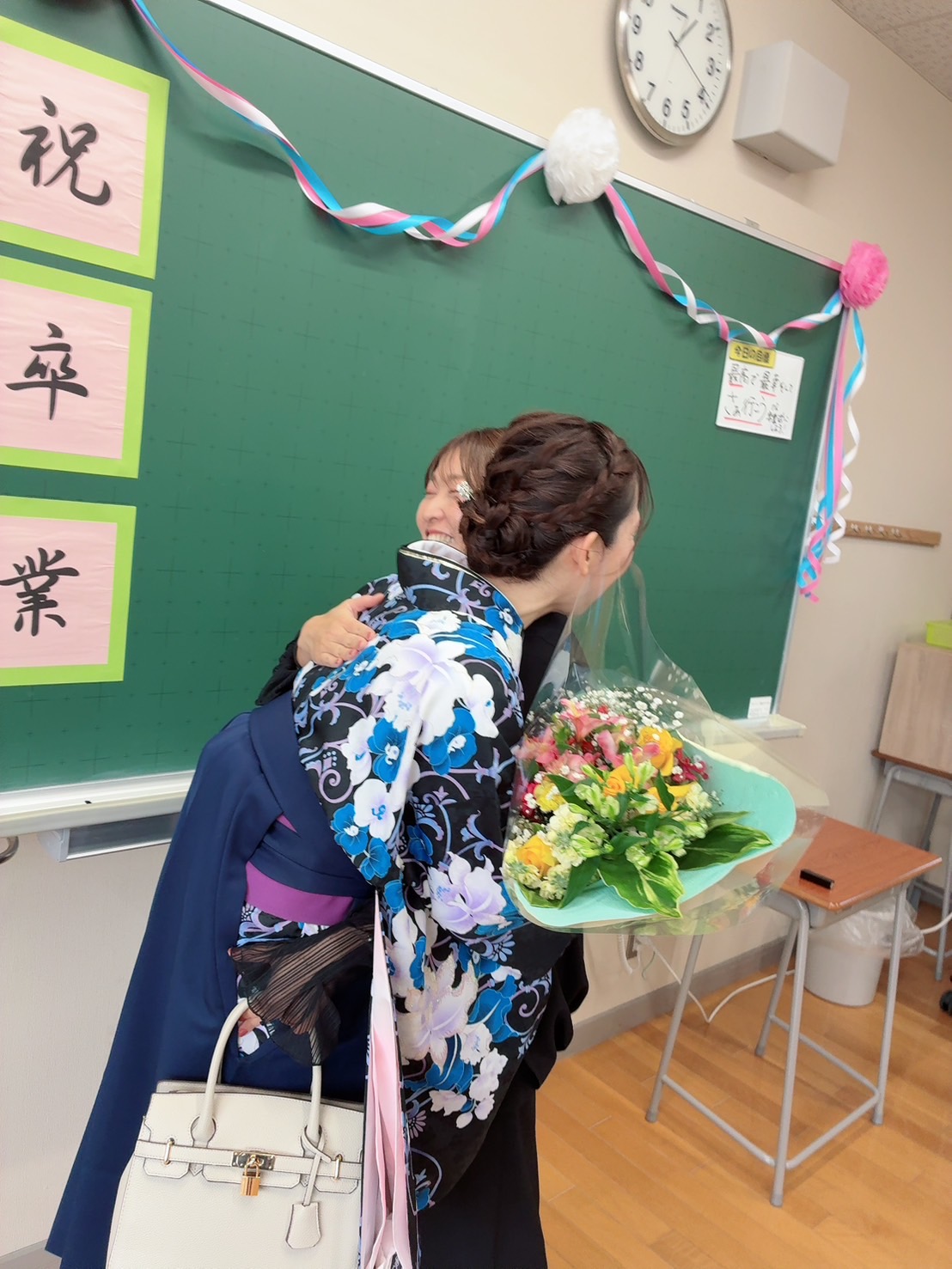 中学校の卒業式